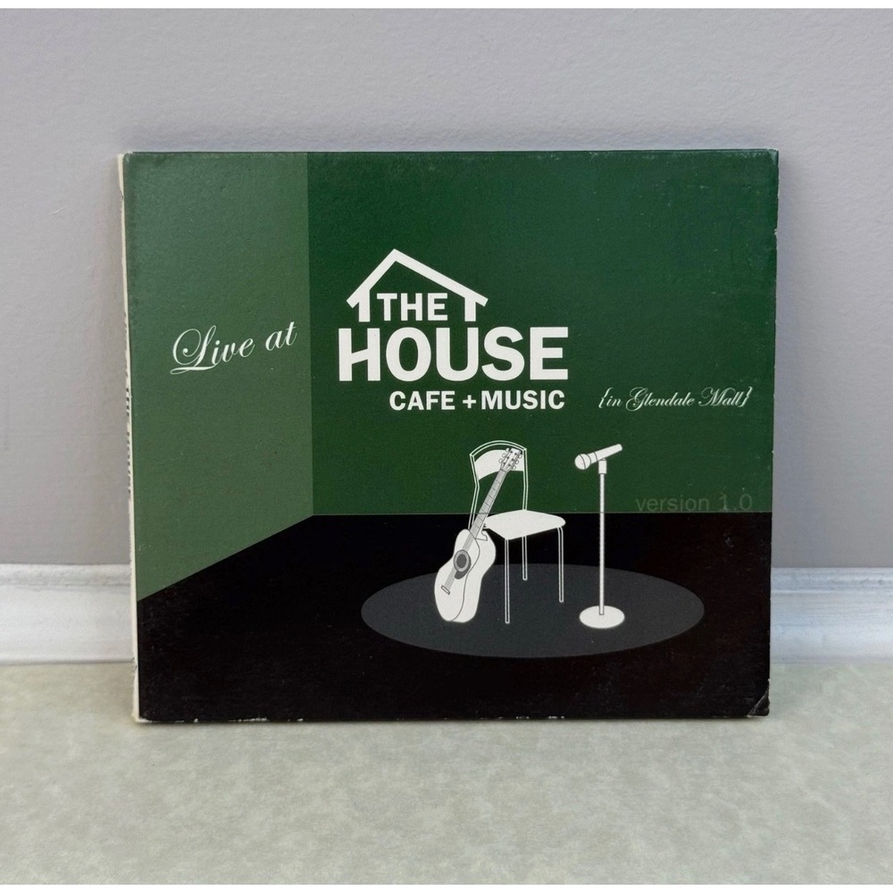 Live at THE HOUSE Cafe + Music version 1.0 CD Indianapolis Dave Barnes 2002 Rare
